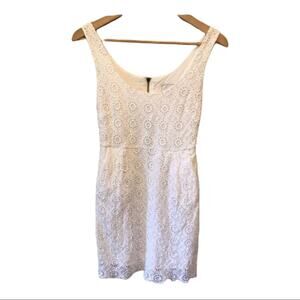 Jack by BB Dakota White Eyelet Dress Small